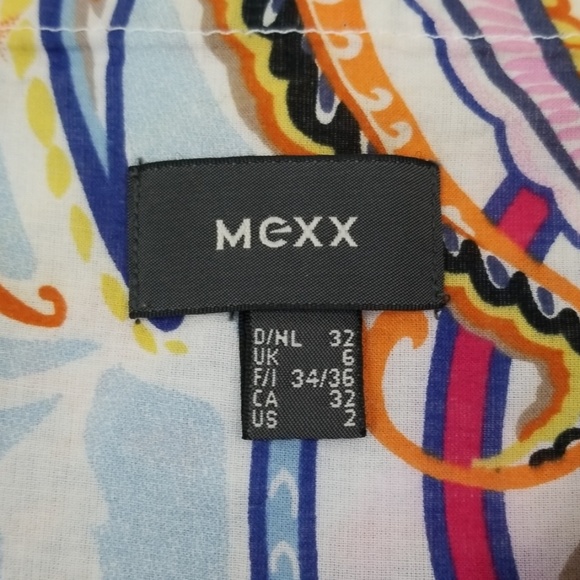 Mexx Multi Color Paisley Print Prairie Skirt - Picture 4 of 7